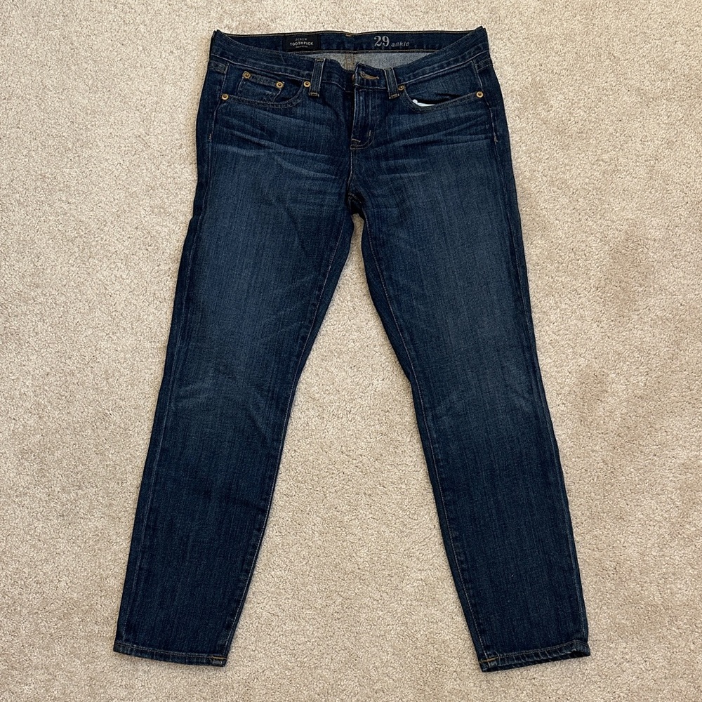 J. Crew Denim Ankle Jeans (sz 29)